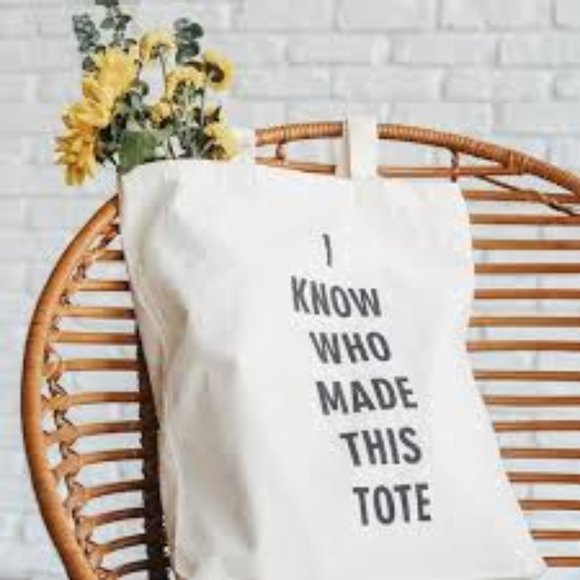 Known Supply Handbags - (NWT) Known Supply | I Know Who Made This Tote Bag